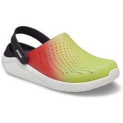LiteRide Color Dip Clog (Unisex) Lime Punch/Scarlet