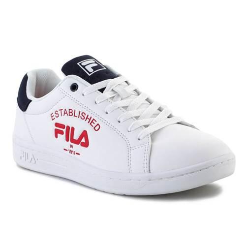 Fila - Chaussures Universel Hommes Fila Crosscourt 2 - Chaussures De Sport - Blanc - 40 - Decathlon