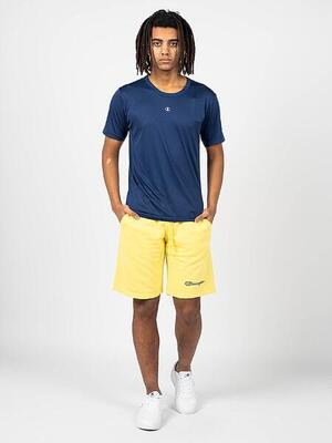 Pantalones Cortos Deportivos para Hombre Champion Script Logo YL Amarillo