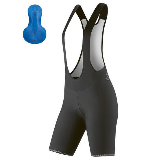 Damen Trägershorts Bike Sitivo Bib Blue