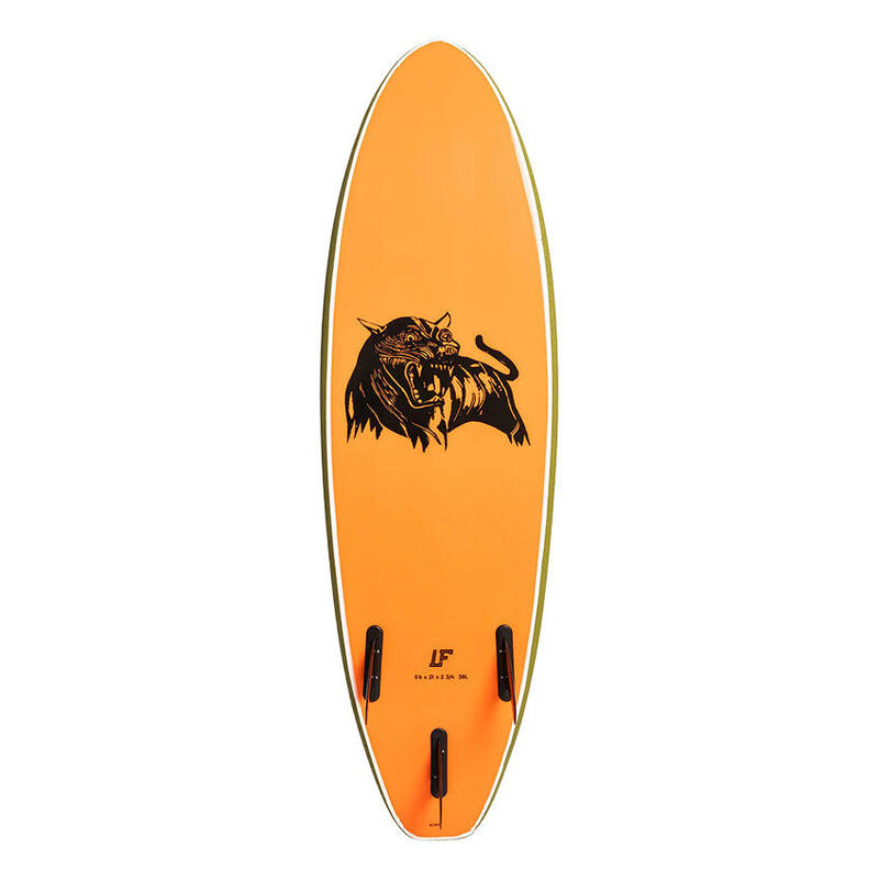 Tavola da Surf Softboard Quiksilver LF Pro 5'6" Verde