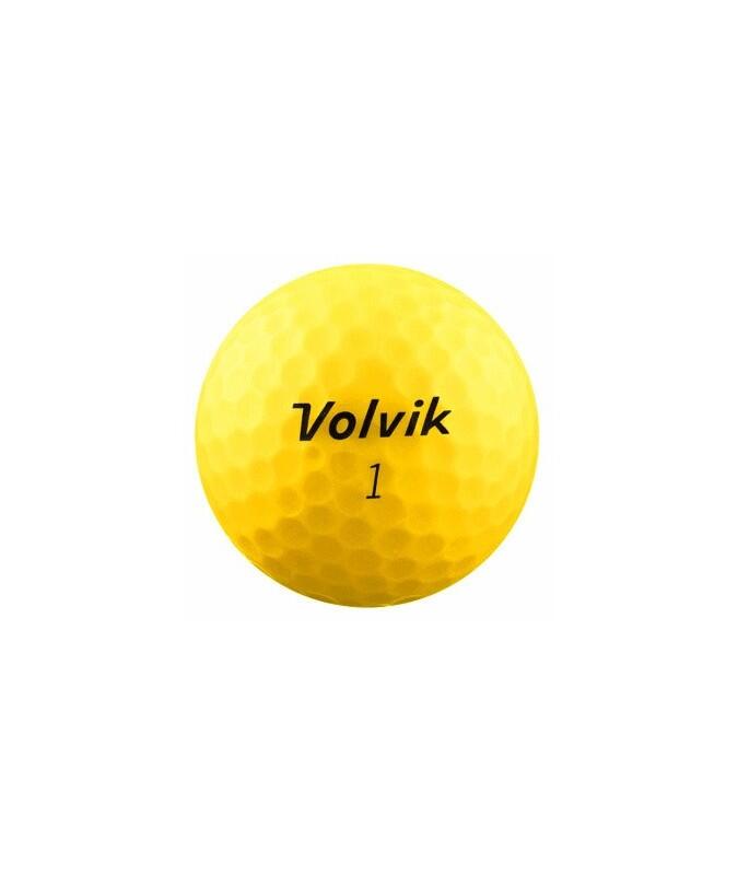 Volvik Vimat Soft Geel 12 golfballen 2/3
