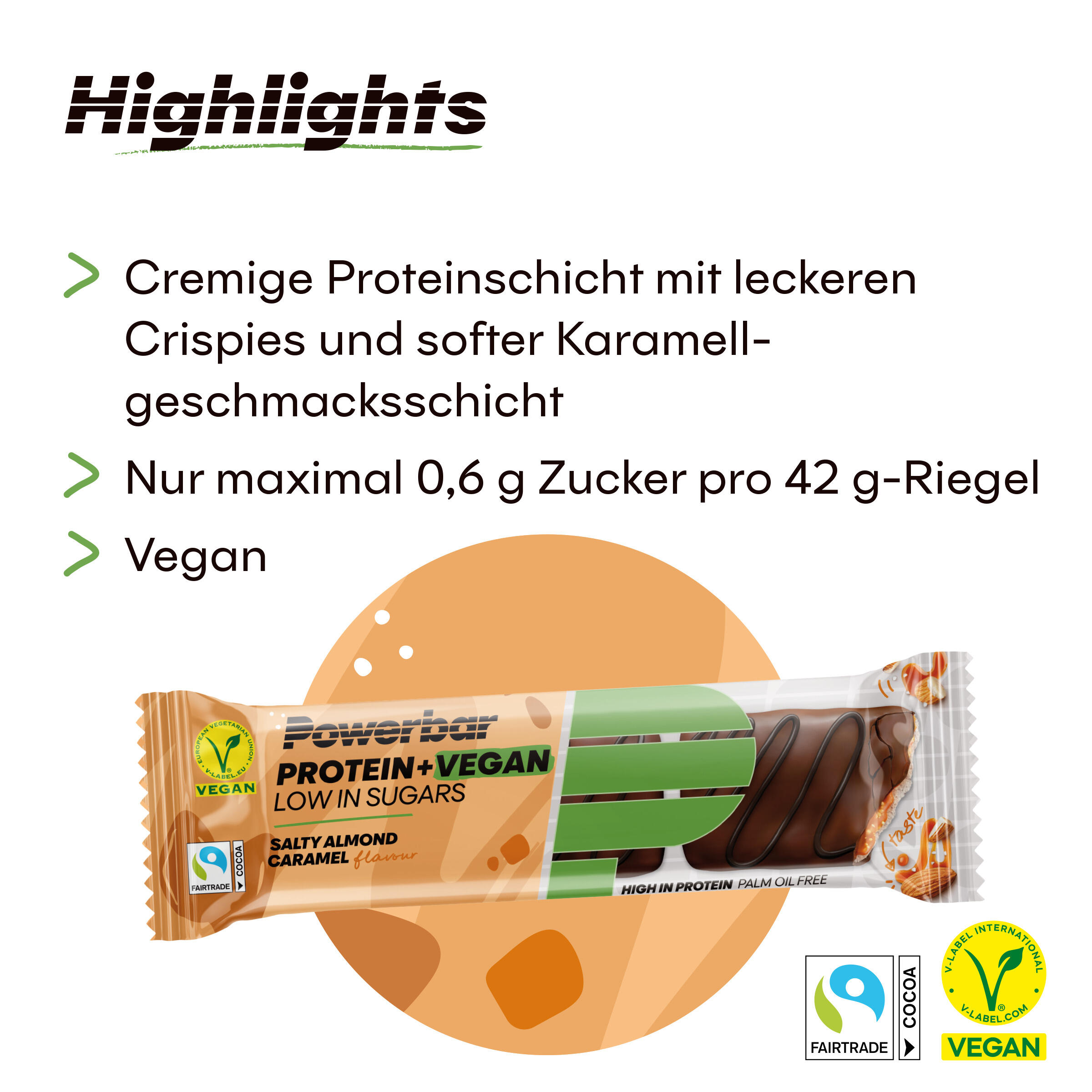 Bar PowerBar protéin et vegan 2/3