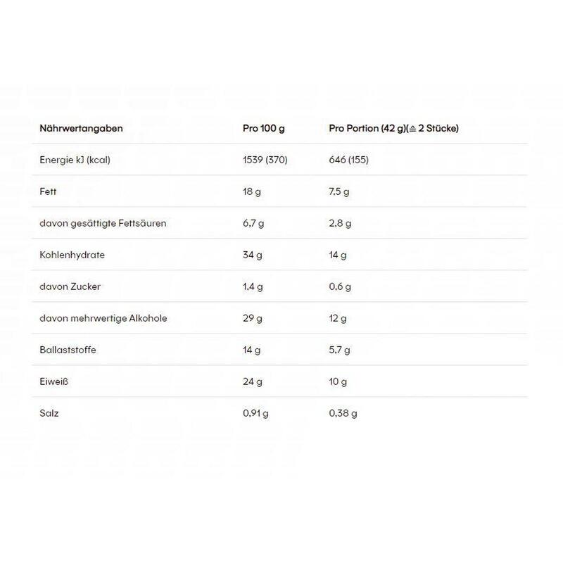 Veganer Proteinriegel 2x21g PowerBar (Packung mit 12 Stück)