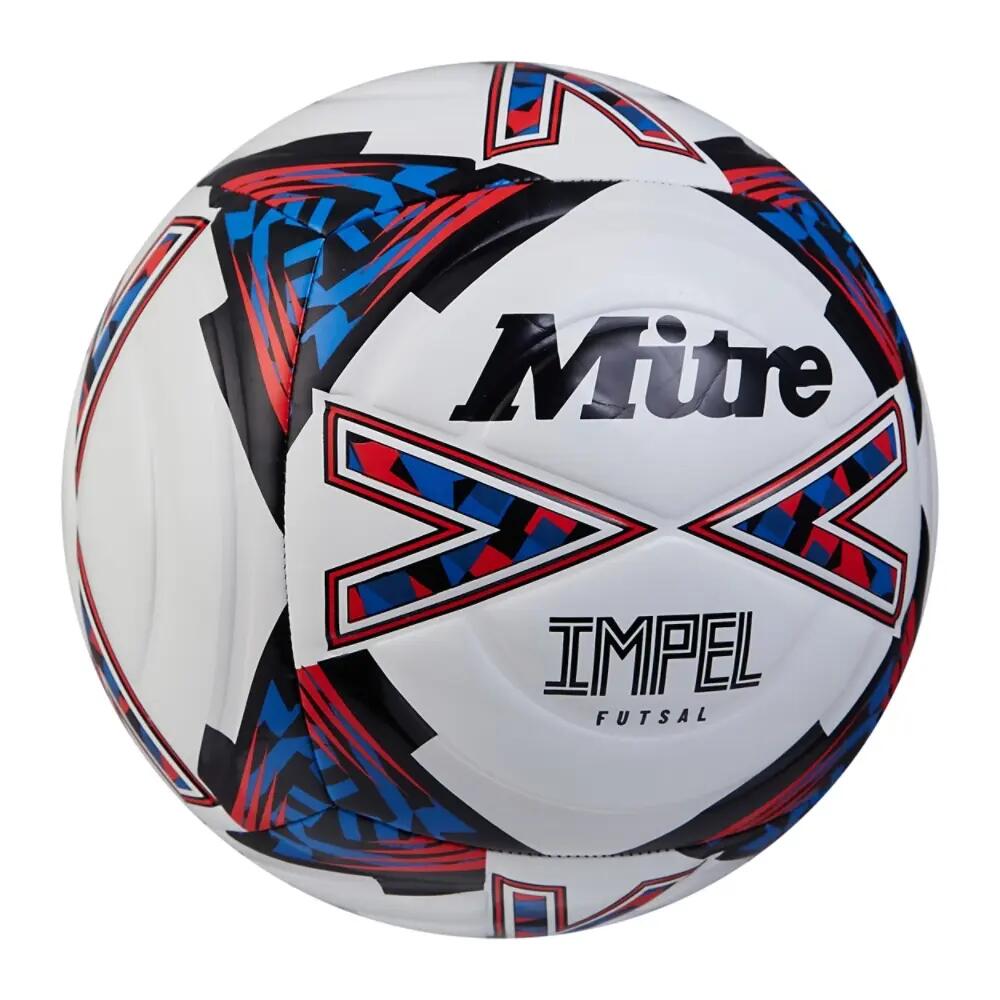 Ballon de Futsal Impel - Blanc/Noir/Rouge 3/5