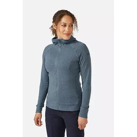 Dámské turistické lezecké sportovní ženy Rab Nexus Hoody Wms