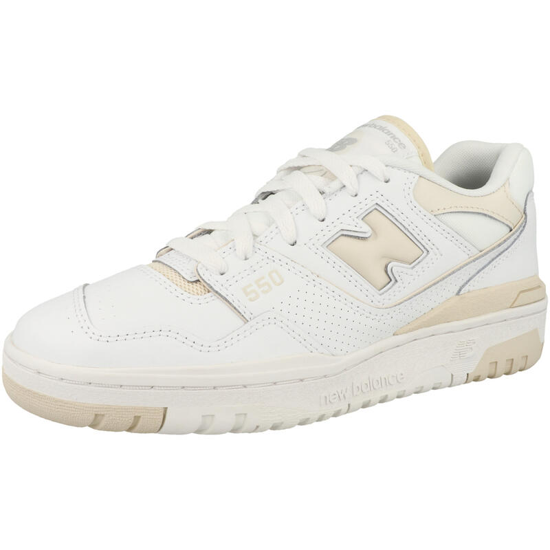 Adidași New Balance BBW550BK - piele, alb