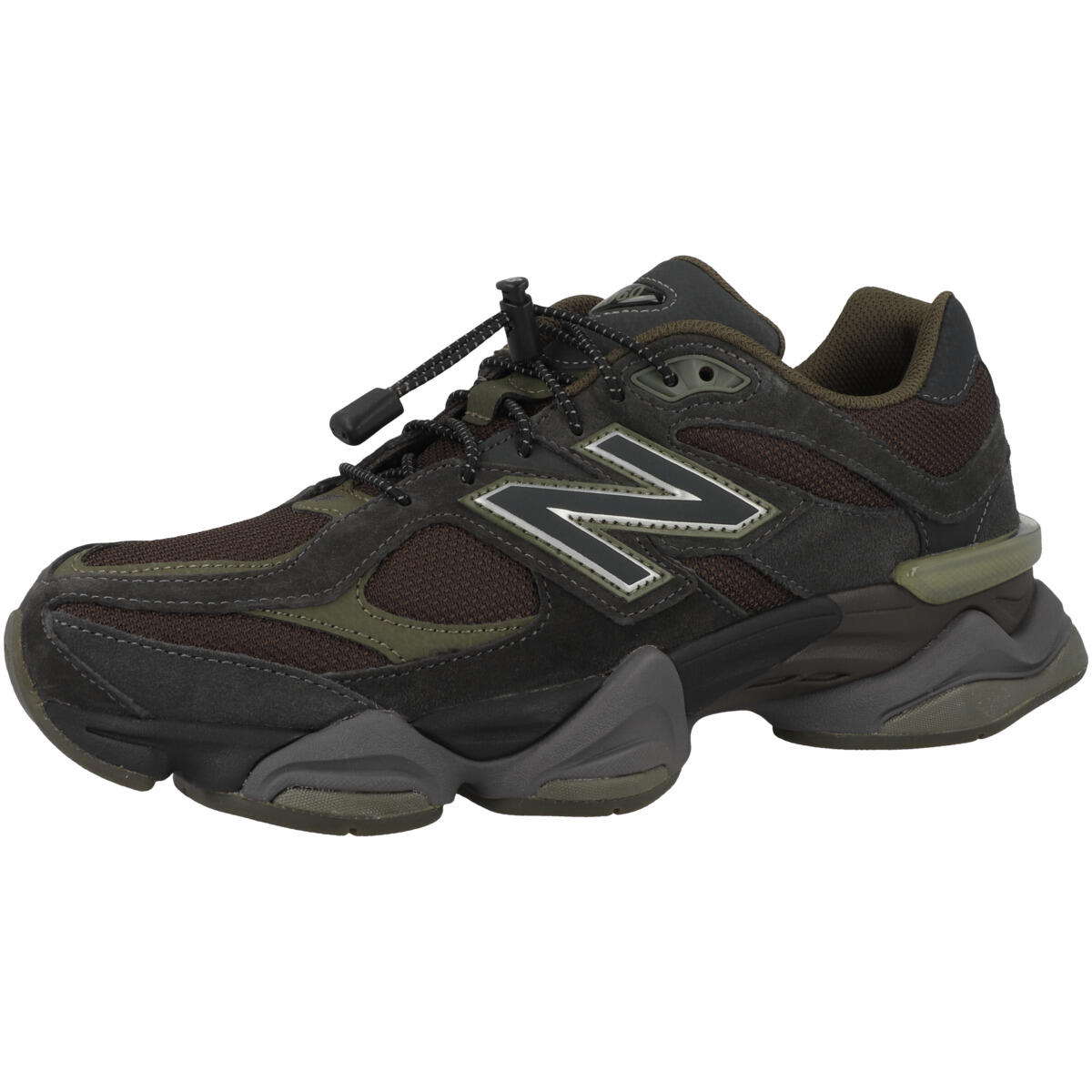 Schoenen  9060 Blacktop Dark Moss 4/6