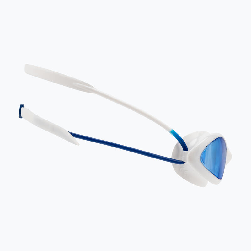 Óculos de Natação Tiger tamanho Small Branco Azul