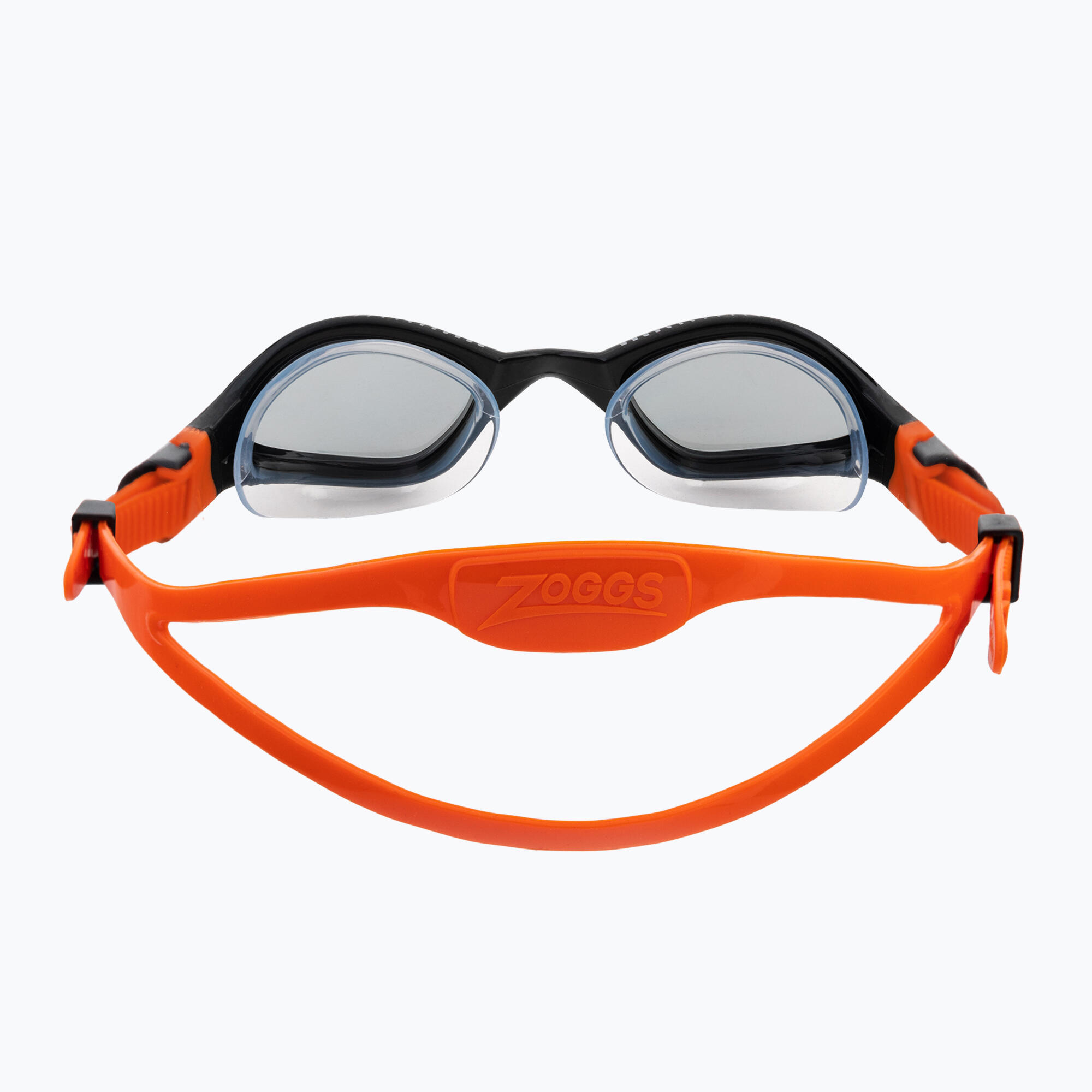 Zoggs Tiger Liquid Skin Race zwembril zwart/oranje 5/6