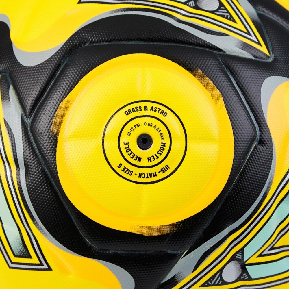 Ballon de football Delta Evo - Jaune/Noir/Gris 5/5