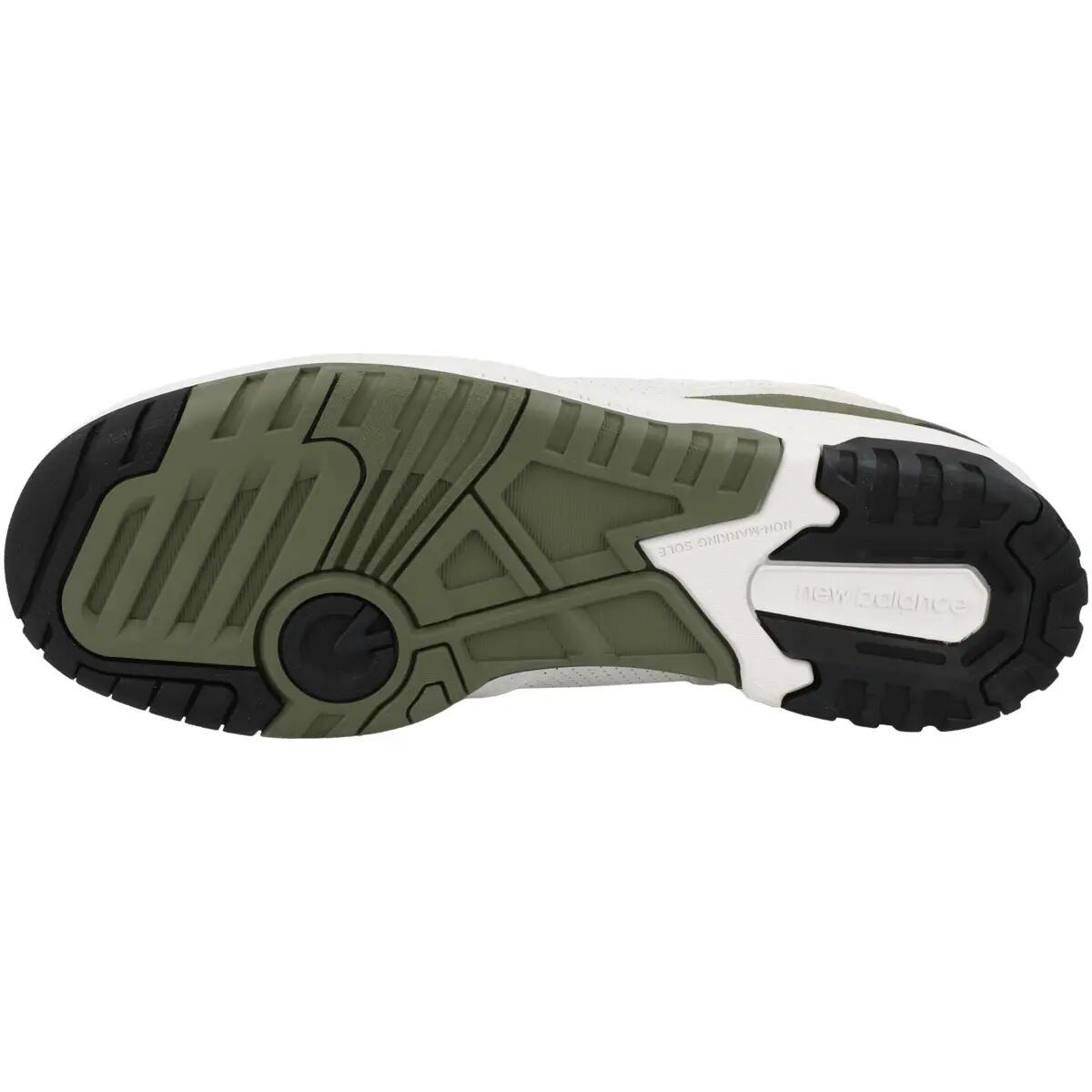 New Balance 550 White Dark Olivine 5/6