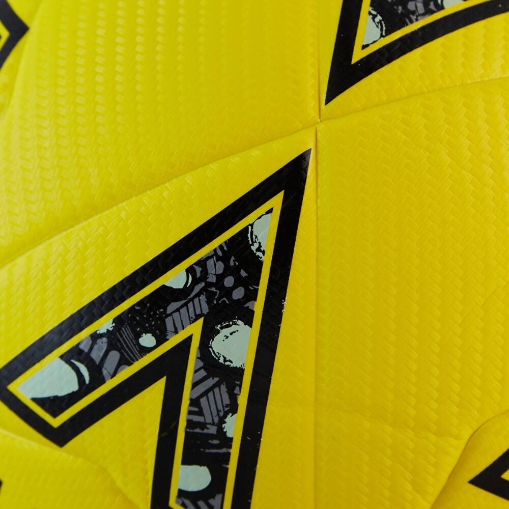 Ultimatch One Football Yellow Durable Ball All Weather Hyperseal Cushioned Foam 5/5