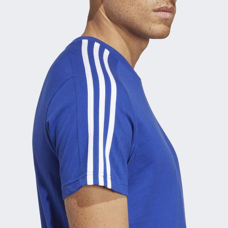 T-shirt em Jersey Simples 3-Stripes Essentials