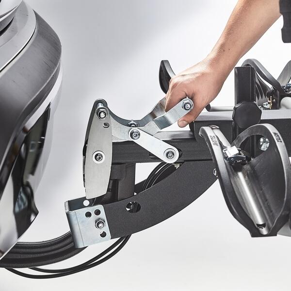 Porte-vélo 2 vélos plateforme sur attelage modèle premium DIANE V2