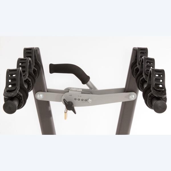 Porte-vélo 3 vélos suspendus sur attelage JUPITER 3 3/4