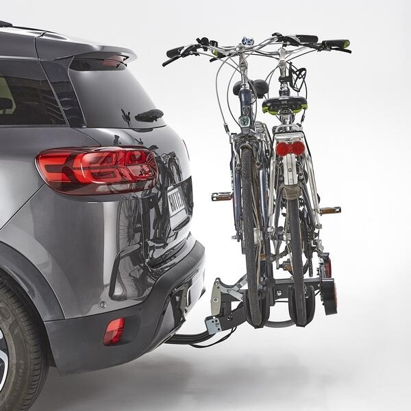 Porte-vélo 2 vélos plateforme sur attelage modèle premium DIANE V2 2/5