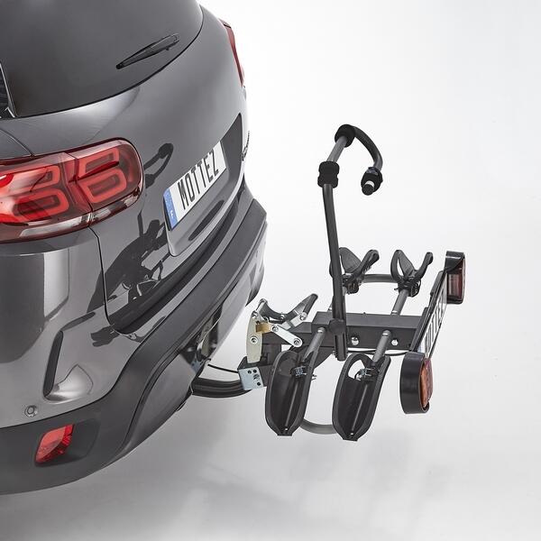 Porte-vélo 2 vélos plateforme sur attelage modèle premium DIANE V2 1/5