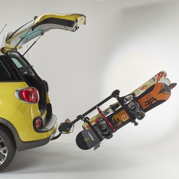Porte-ski / porte-surf attelage ARES