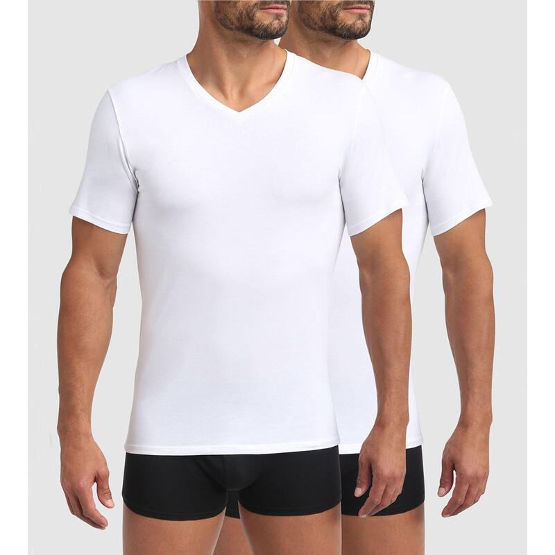 Lot de 2 T-Shirt Homme Coton Bio Ecosmart