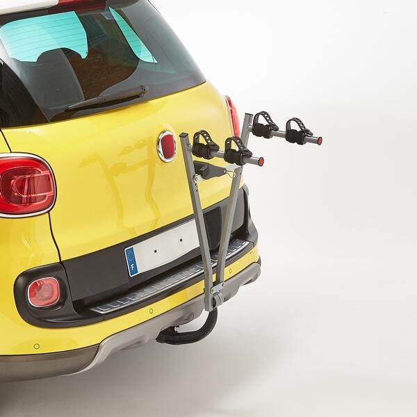 Porte-vélo 2 vélos suspendus sur attelage 1/3
