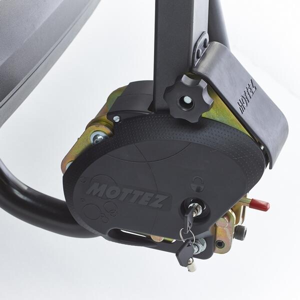 Porte-vélo 4 vélos suspendus sur attelage rabattable HERCULE 4 5/5