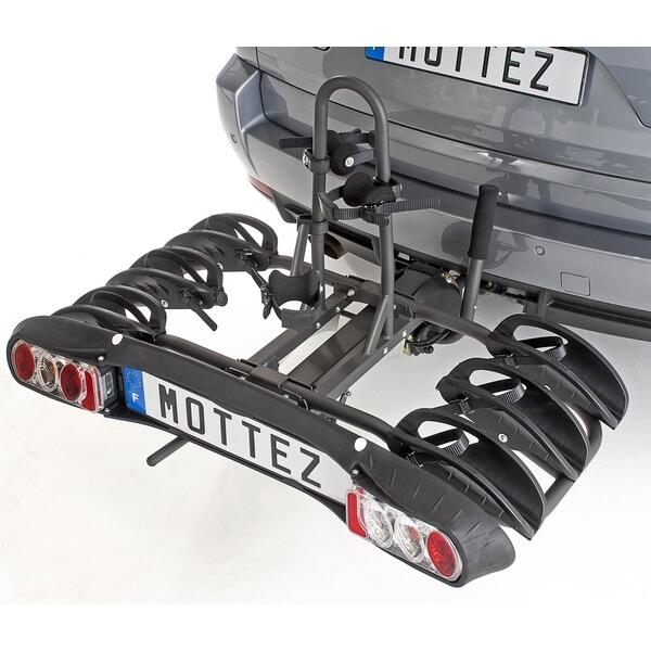 Platform towbar bike rack Mottez Apollon 3