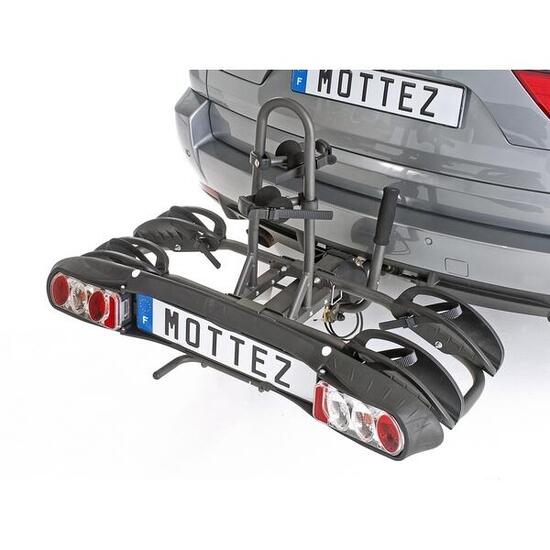 Porte-vélo 2 vélos plateforme sur attelage modèle platinium APOLLON 2