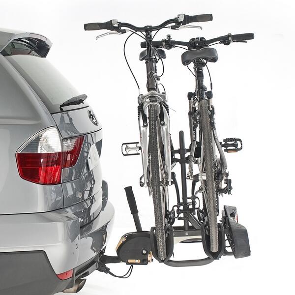 Porte-vélo 2 vélos plateforme sur attelage modèle platinium APOLLON 2 2/5