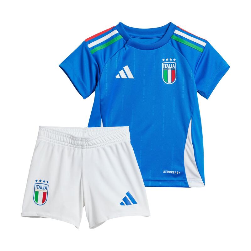 Miniconjunto Adidas primera equipación Italia 24 Baby