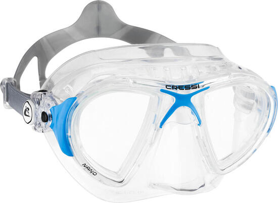NANO maschera subacquea Crystal/Blu