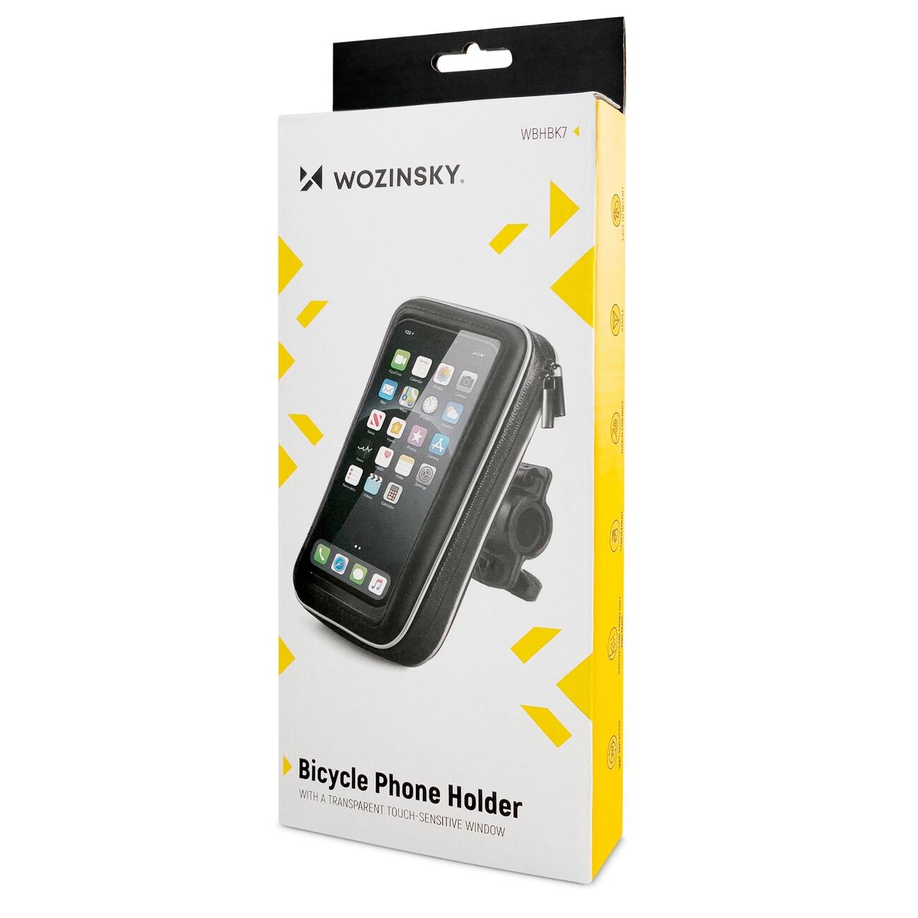 Universeller Smartphone-Halter für Fahrrad, Motorrad, Roller - Schwarz 6/7