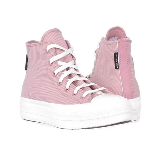 Chaussures Adultes Converse Chuck Taylor All Star Lift Bleu 3/4