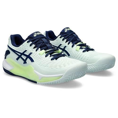 Asics Gel-resolution 9 Clay 1042a224-301 Verde Mujer 5/5