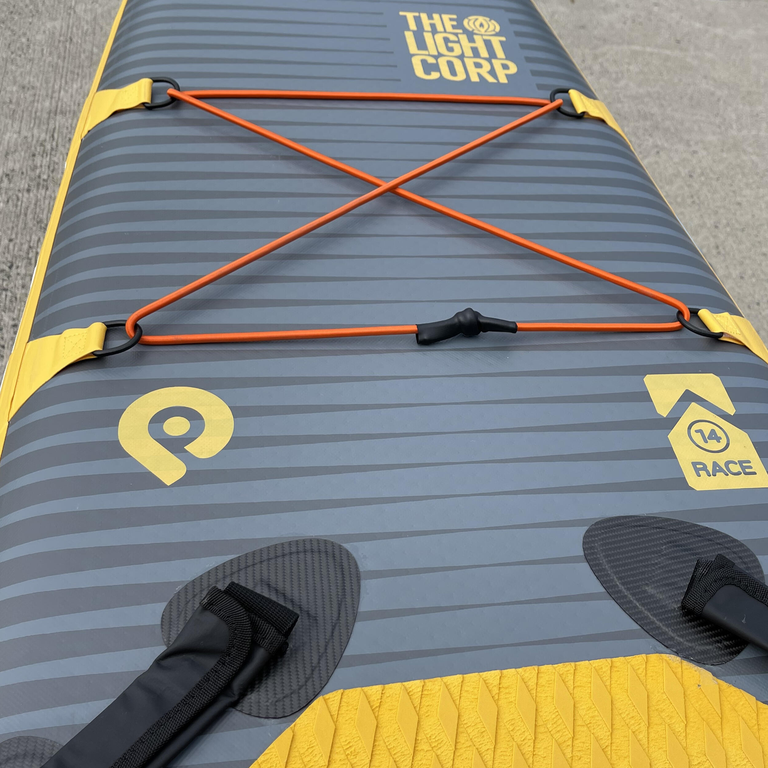 ISUP 3L MFT PLATIN RACE  14´ x 24" x 6" " incl. Finne, Pumpe, Bag 3/7