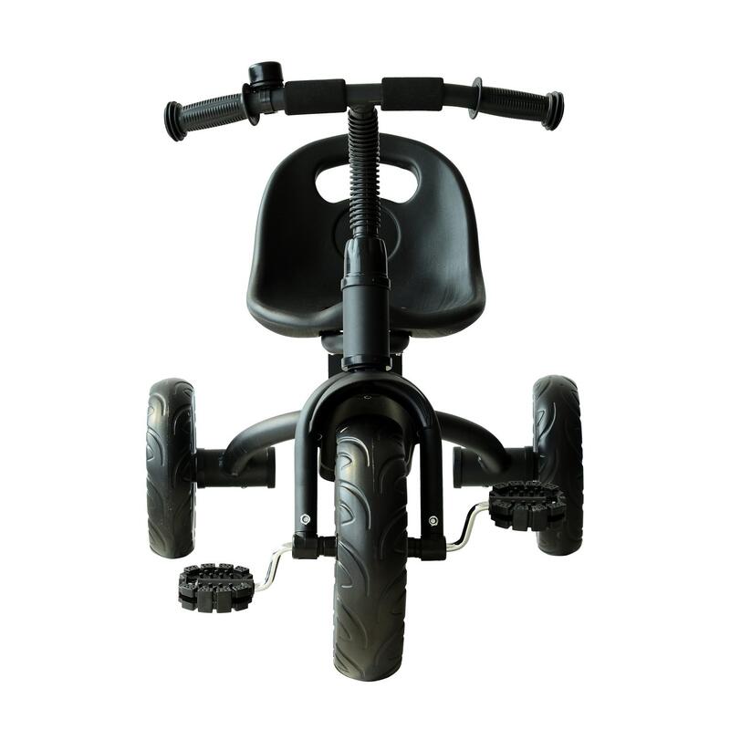 Triciclo para Niños HOMCOM 74x49x55cm Negro