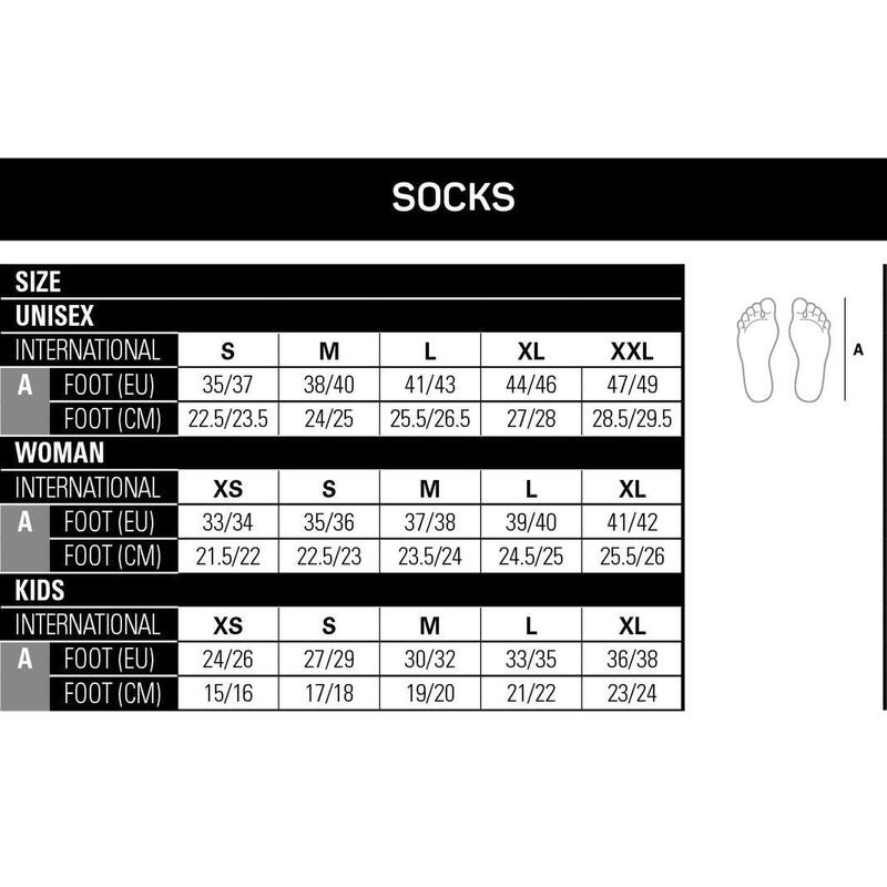 Unisex Heavy Weight Superthermo Primaloft Ski Socks - Grey