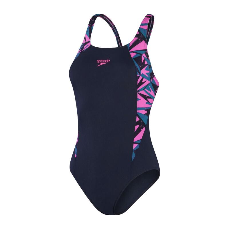 ECO ENDURANCE+ LADIES ASIA FIT HYPERBOOM SPLICE MUSCLEBACK  - NAVY