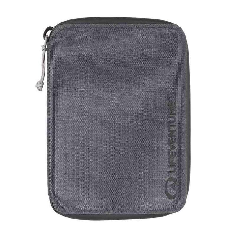 RFID Mini Travel Recycled Wallet - Grey