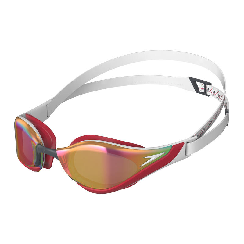 Fastskin Pure Focus Fina Approved Unisex Mirror Goggles (Asia Fit) - White