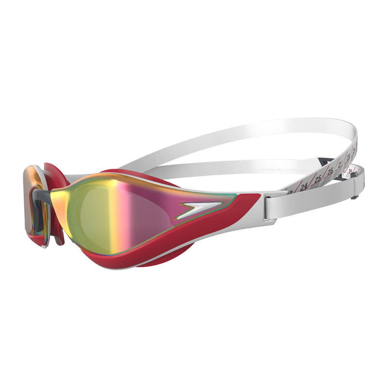 Fastskin Pure Focus Fina Approved Unisex Mirror Goggles (Asia Fit) - White
