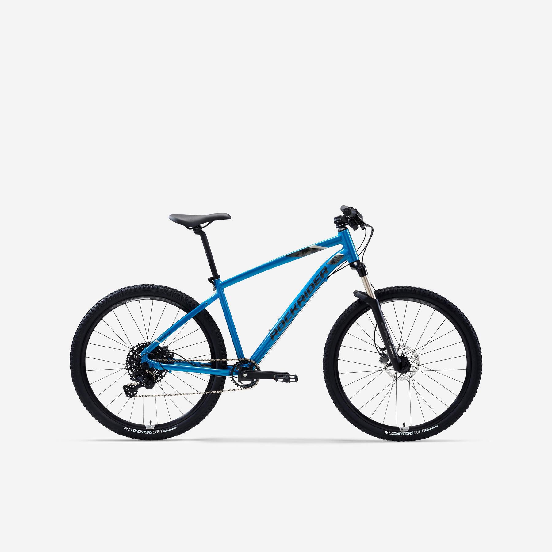 ROCKRIDER Refurbished Mountain Bike ST 540 V2 27.5 Inch - Blue - A Grade