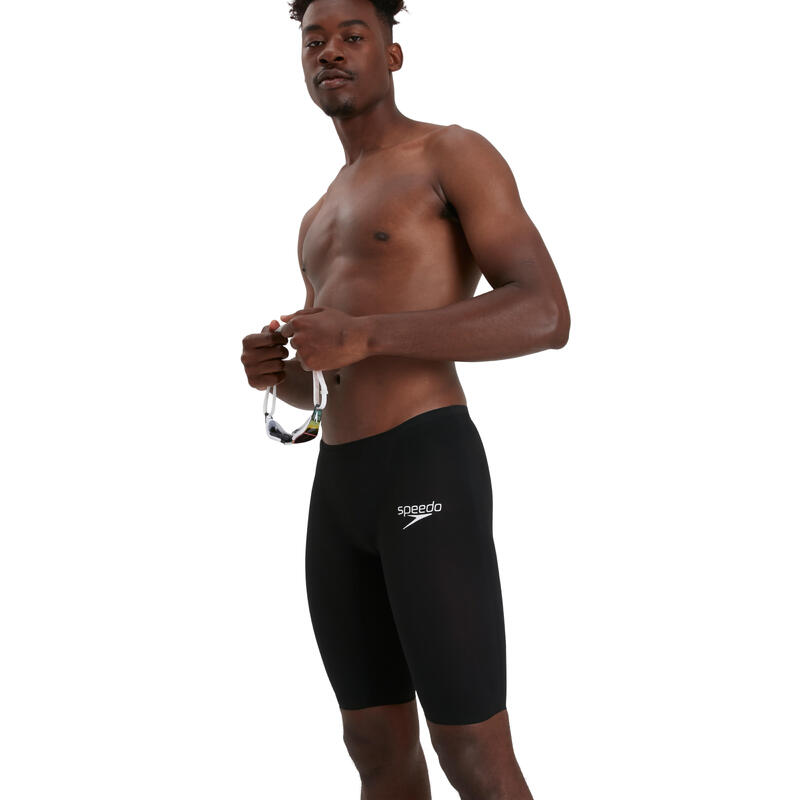 【不可退貨商品】【 FINA 認可 】FASTSKIN LZR PURE VALOR 男子競賽級及膝泳褲 - 黑色