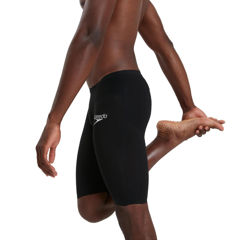 【不可退貨商品】【 FINA 認可 】FASTSKIN LZR PURE VALOR 男子競賽級及膝泳褲 - 黑色