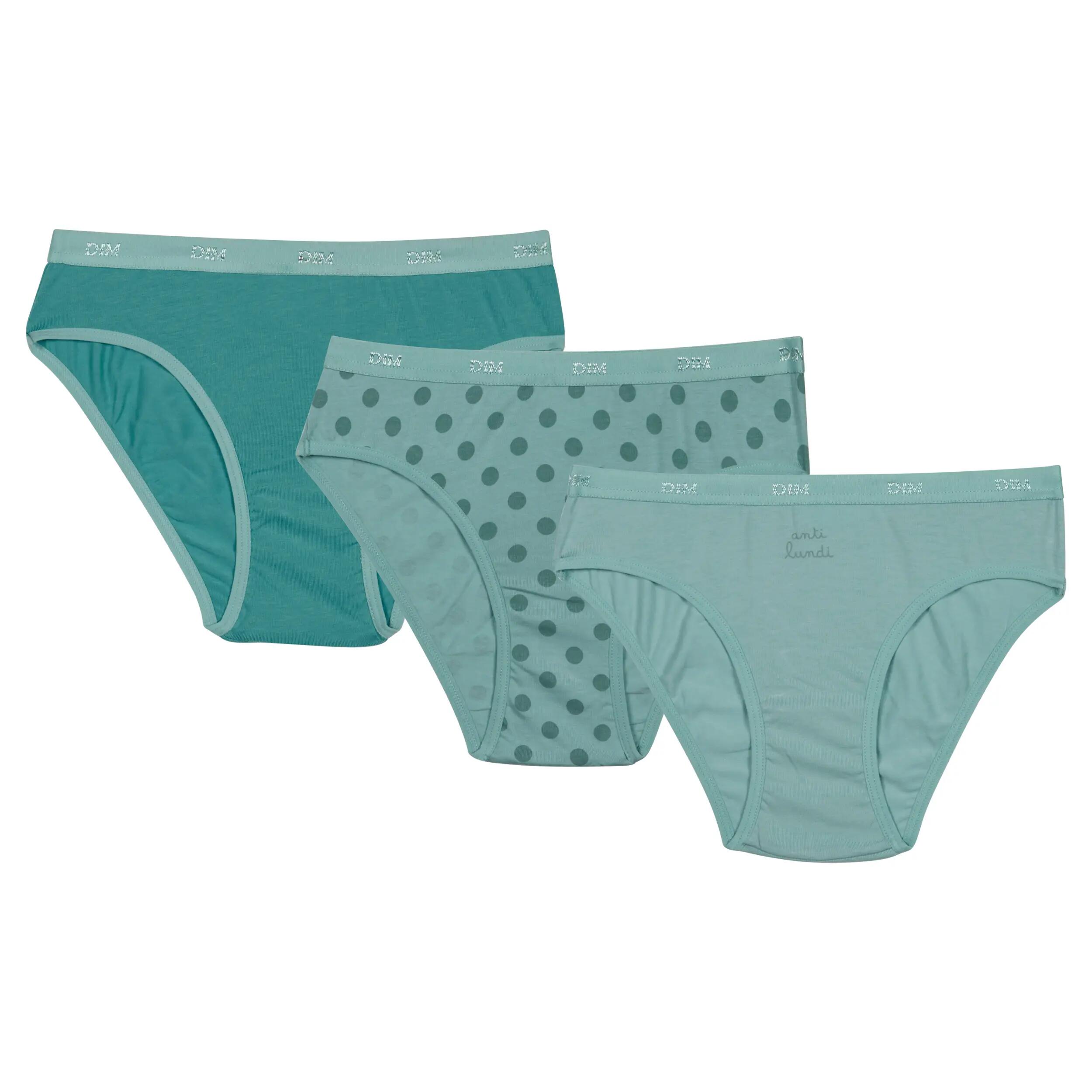 Lot de 3 culottes Enfant Les Pockets Coton 4/5