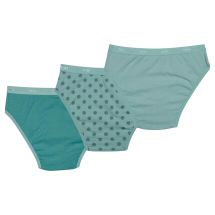 Lot de 3 culottes Enfant Les Pockets Coton