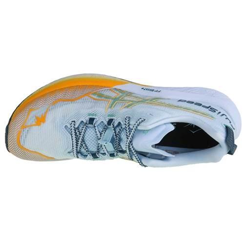 Zapatillas de running Hombre Asics Fujispeed 2 Azul 3/4