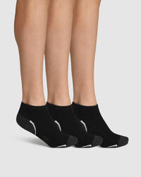 Lot de 3 Paires de Chaussettes de Sport Femme