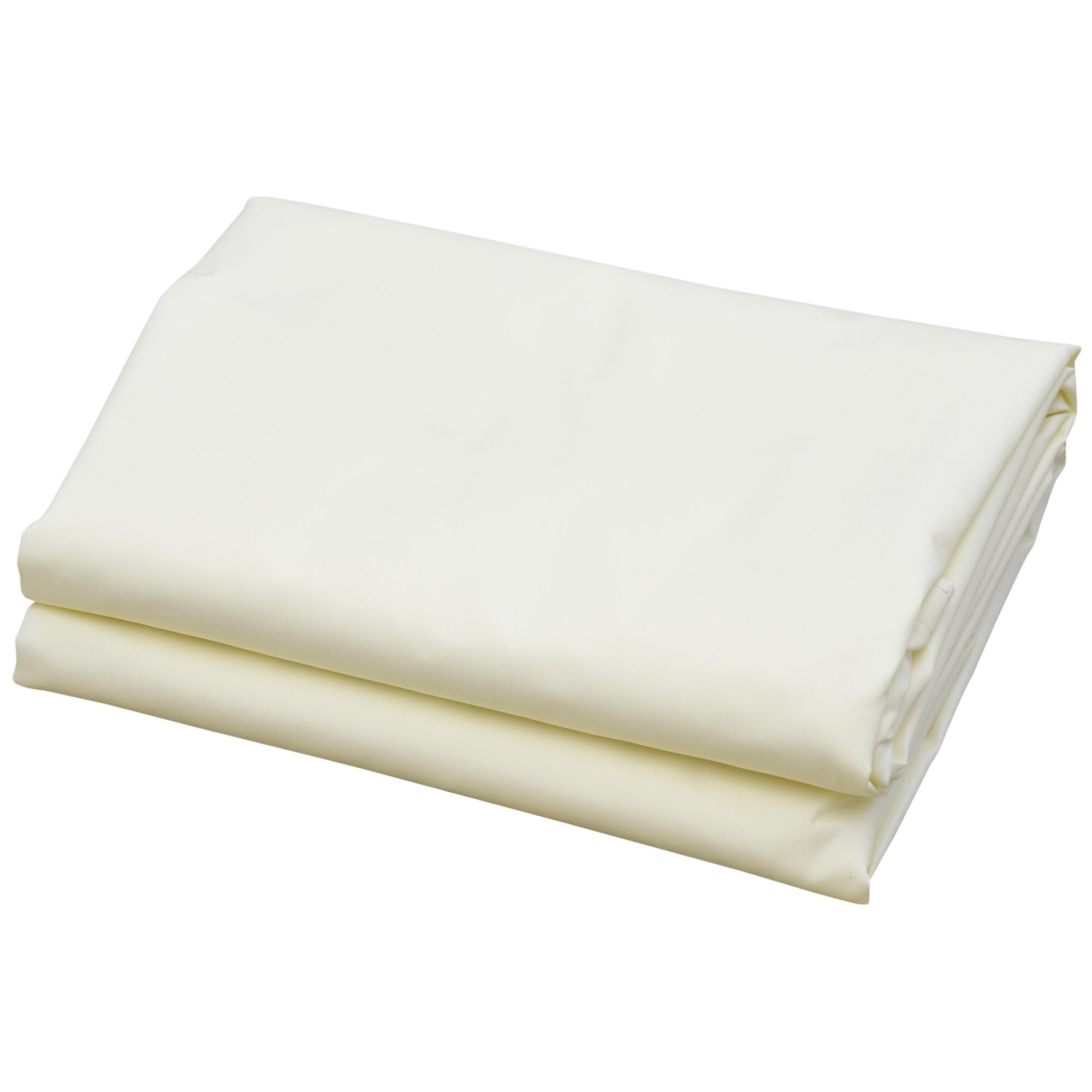 Toldo Vela Triangular Outsunny 600x600x600 cm Crema 4/7