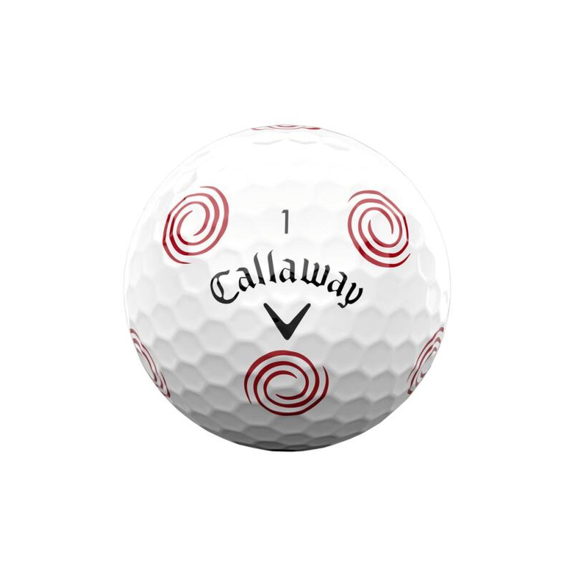 Piłki Golfowe Chrome Soft Truvis Odyssey 12 sztuk